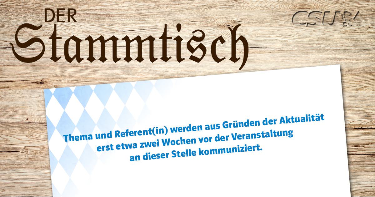 Der Stammtisch